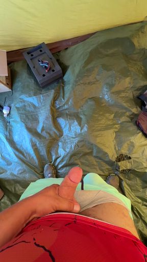 Guy masturbating