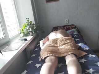 Called a masseuse at home and banged her