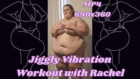 SSBBW Rachel Does a Jiggly Vibration Plate Workout MP4 640x360