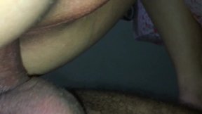 Trans partner giving anal penetration