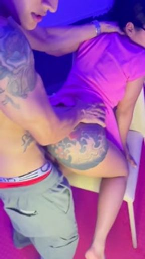 I fuck my gymbro until he gives me all his milk- cum inside