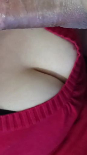 Hot Bust Mature Wife Doing A Sloppy BlowJob and Cumshot In Mouth and Her Face..   Clip 2