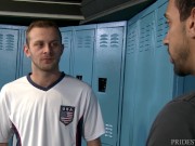 PrideStudios Hung Trainer Jay Alexander Cruised in Locker Room