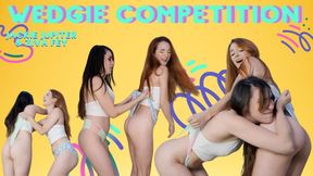 4K Ziva Fey - Wedgie Competition With Jackie Jupiter