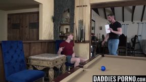 DaddiesPorno.com - Horny stepdad Johnny Ford teaches his stepson hard lessons about c