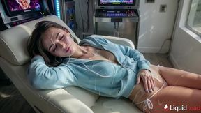 i ran into a friend and her husband at the beach, and while her husband was sunbathing on the beach, i fucked her at a nearby mall [ai]