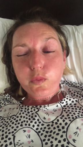 My Hot, Sweaty Crossed Eyed Orgasm Face