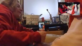 Heather Kane Laughs at How Quick his Balls Came!