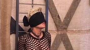 Mature Blonde Sub Gets Bound and Whipped Wildly