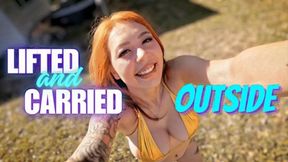 Lifted & Carried OUTSIDE - Princess Onyx (4k)