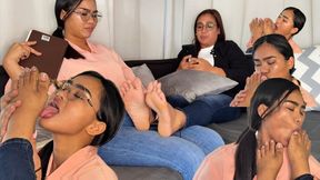 Rose Gets a Taste of Feet