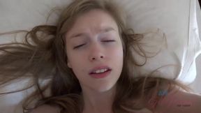 Get ready for a steamy virtual date with Dolly Leigh as she gets her tight pussy pounded in POV - Part 1