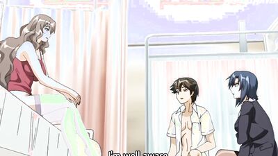 Sexy anime babes in hot outfits give head and get banged in HD