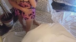 "Latin Lover's Purple Monster – Pegging My Slut Mare Deep"