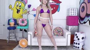 ”Nympho: Lustful Babe Harley King Is Hoping For A Good Hard Fuck”