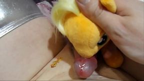 [EroNekoKun] - Story about my MLP Plush Sexslave AppleJack: Meeting