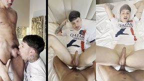 bebeu demais e depois do jogo liberou o cu pro amigo