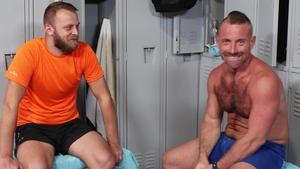 Men Over 30: Caucasian Twinks Enjoy Toy Play
