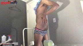 *premium* asspussy cowboy angle 5of7 - my hole is destroyed balls deep on this huge dildo - ass monkey - dj buttpussy