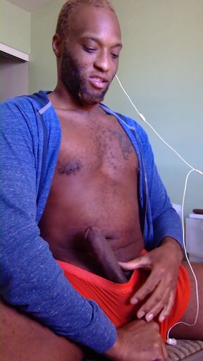 Kennie Jai Gets off Guy by Showing His Big, Fat, Dick!