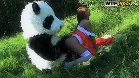 Fun outdoor xxx sex play based on fairy tales