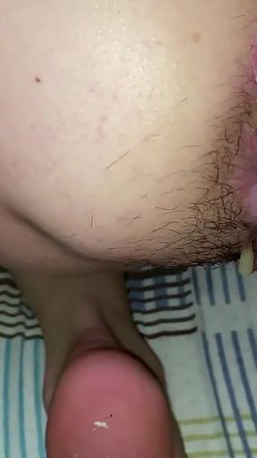 Step Dad Fuckes Stepdaughter in Her Asshole Cum Dripping Anal Creampie