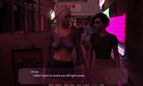 Petite Blonde Squirming in public while my skinny asian step sis watches