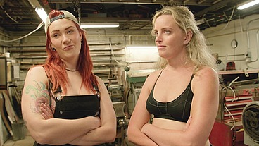 MECHANIC WORKSHOP THREESOME WITH DOUBLE FACIAL
