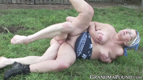 Mature village lady banged by local womanizer