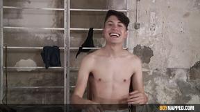 Sadistic Sean Taylor gets rough with twink Danny Bianchi