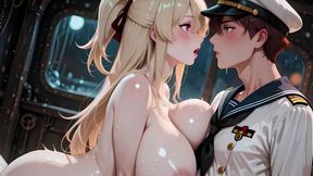 Adventure on the High Seas, Cute Captain with Giant Tits- Anime- Ai Porn