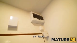 MATURE4K Woman is old but still wants to fuck so boss stepson helps her