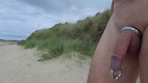 Nude beach walk