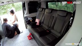 Petite Asian teen Killa Raketa gets fucked hard in the car