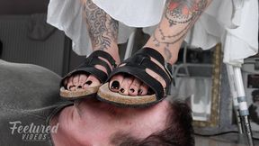 These sandals had only been worn in Turkey, but now they're being worn on your face, hahaha