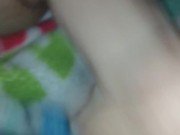 Amy Roze pleasing herself with her 10" dildo