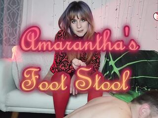 Amarantha cosplay clothed female stripped male human furniture