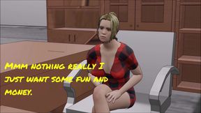 Crystal Brad and Chris Nowens Hitting It off in the Studios of Cockizilla
