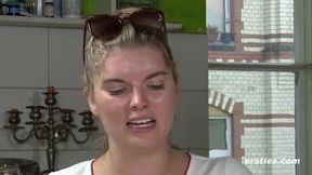 Trainee From Dusseldorf Passionately Masturbates In Front Of The Camera