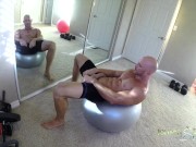 SinsLife - Porn Stud Johnny Sins Jerks Off While Working Out