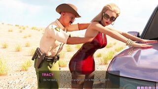 Fashion Bae Blonde inside Red Dress Gets Banged! - 3d game