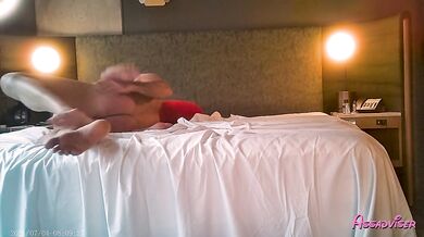 Elite escort’s steaming hotel anal night leaked raw behind the scenes