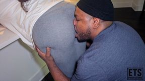 Fart Transaction – Sashamonae Bent Over & Blasting Face Farts POV (Part 1)