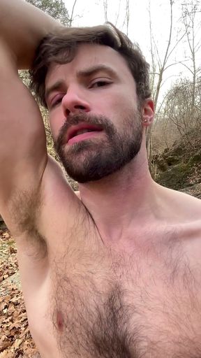 Jerking Naked on My Hike