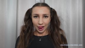 Cute GF jerks off her friend&#039;s huge cock and plays with his balls until he cums