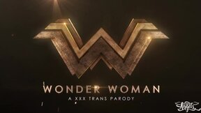 Gorgeous Wonder Woman Tranny Chanel Santini Fucks and gets fucked