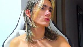(fire) Play with the Fuck Machine, destroy my sweet ass and open my tight hole until reach my cum (fire)
