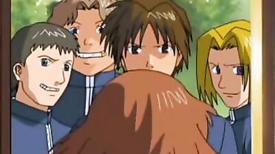 Watch this cartoon teen get her naked pussy pounded and take a hot load on her chin