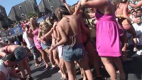 Fabulous pornstar in exotic striptease, outdoor sex video