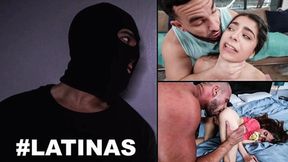 Raw and aggressive Latina slut party